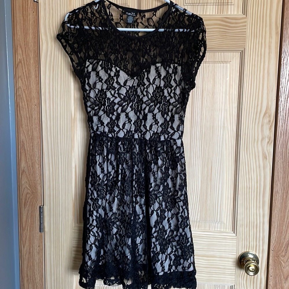 RUE21 black lace dress | size Medium | worn once